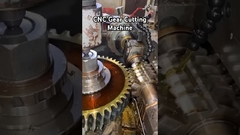 دستگاه برش دنده CNC #فناوری #ماشین #cnc